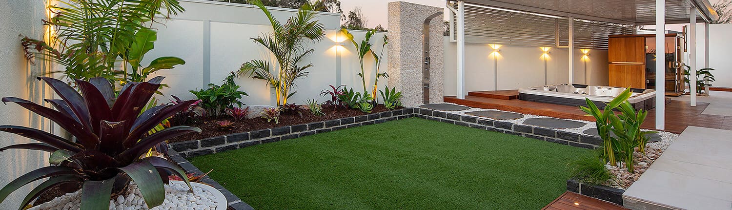 Greenbank landscaping project, Brisbane acreage landscape design and landscaping services by Live Outdoors.