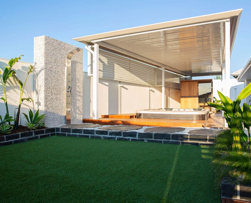 Greenbank landscaping services 8, Acreage landscape design, Live Outdoors, Brisbane Southside.