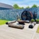 Landscaping Services Brisbane Live Outdoors 24 - fire pit and outdoor entertainment area, Landscape Design Brisbane by Live Outdoors.