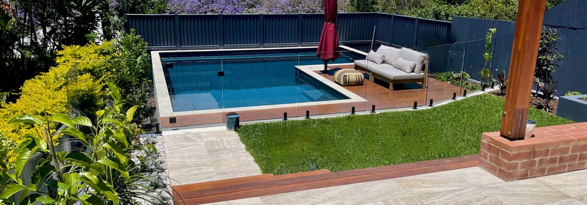 Norman park grand and grander 2, Grand landscape design provides the ultimate luxury for Brisbane City homes.