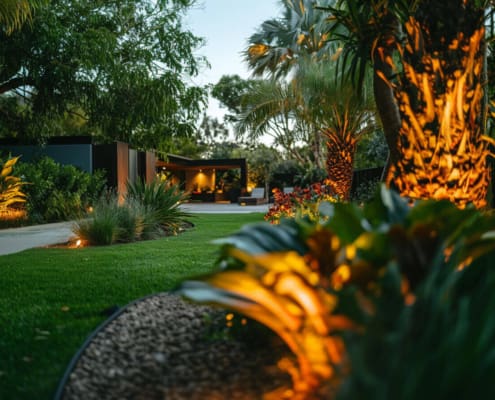 How to plan and budget for a landscaping project in Brisbane, Stunning tropical landscaping for residential homes