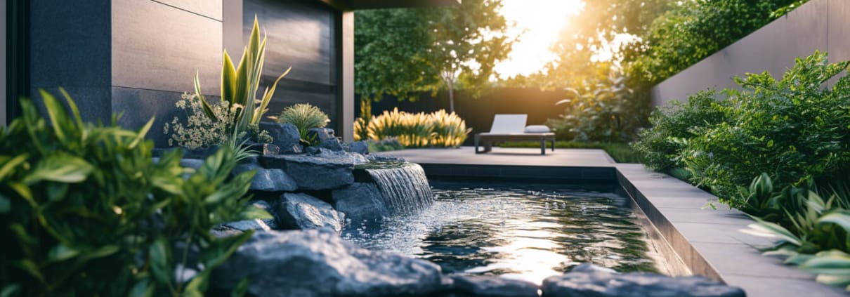 Incorporating water features into your Brisbane landscape design with Live Outdoors